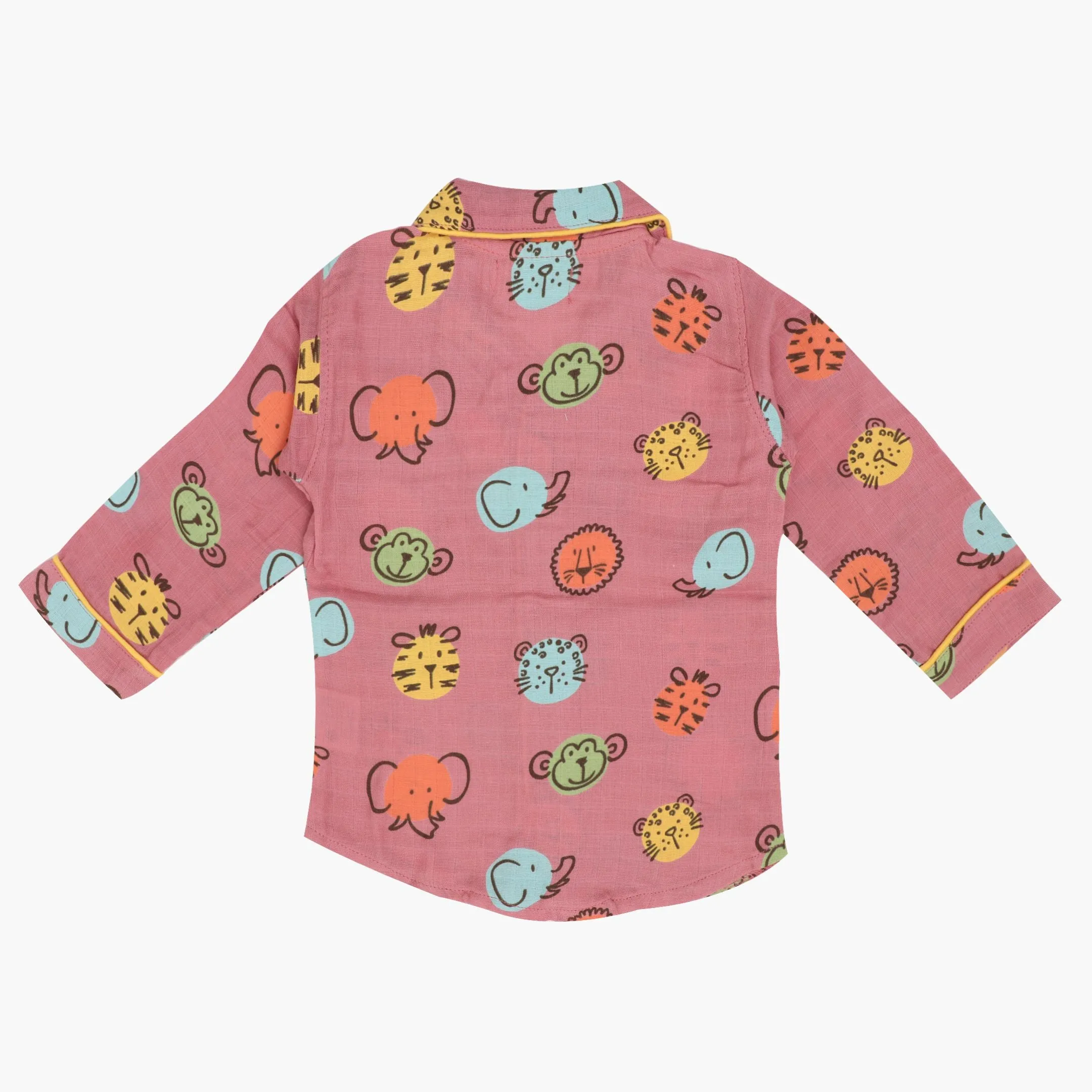 Jungle Hideout - Muslin Full Sleeve Sleep Suit for babies and kids (Unisex)