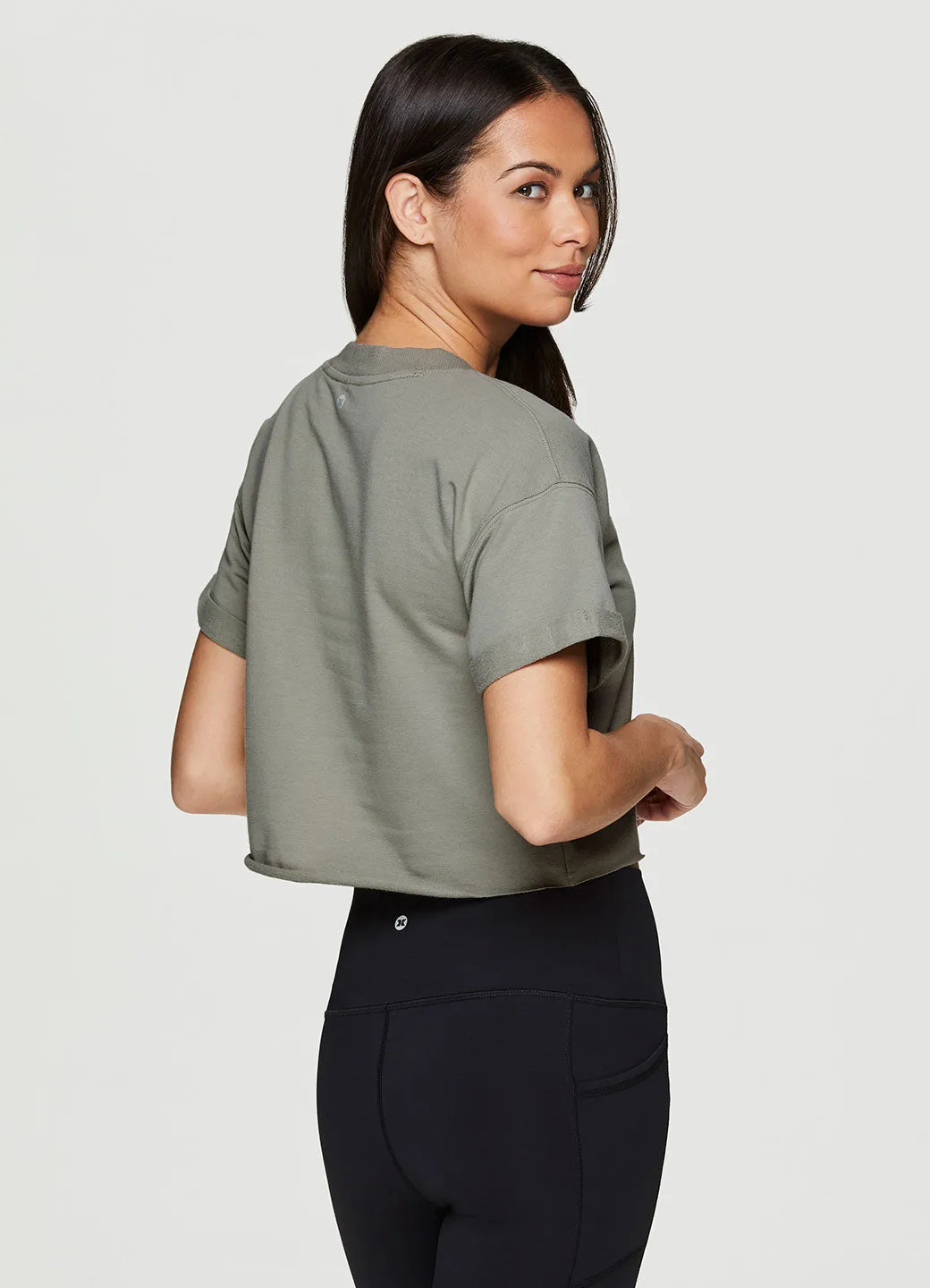 Organic Cotton Everyday Cropped Tee
